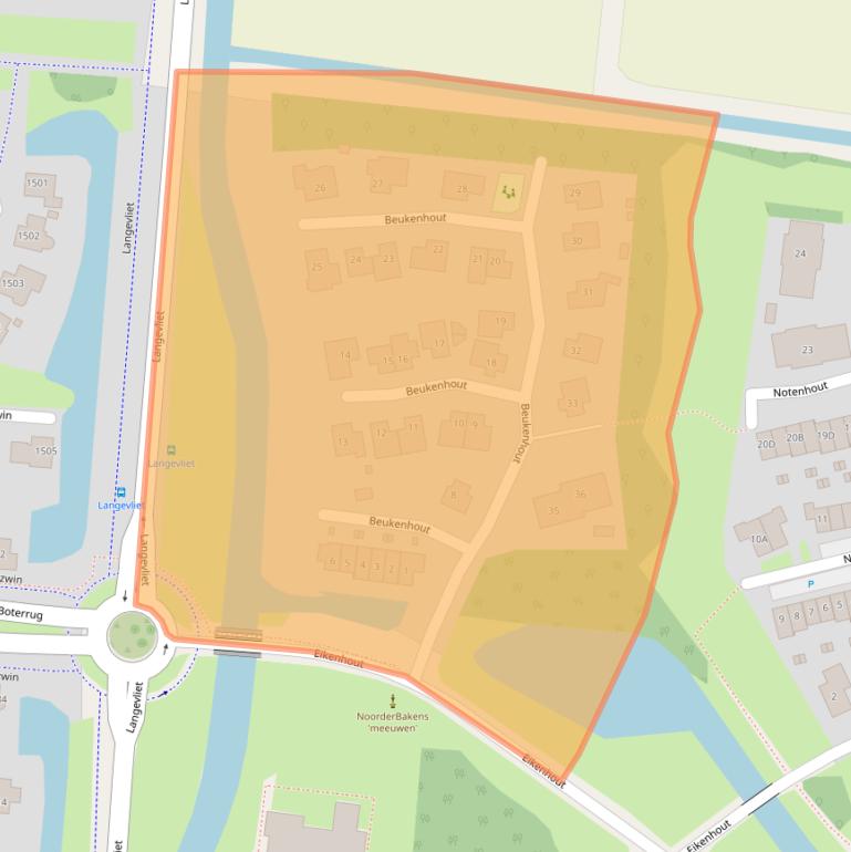 Kaart van postcodegebied 1787RB.