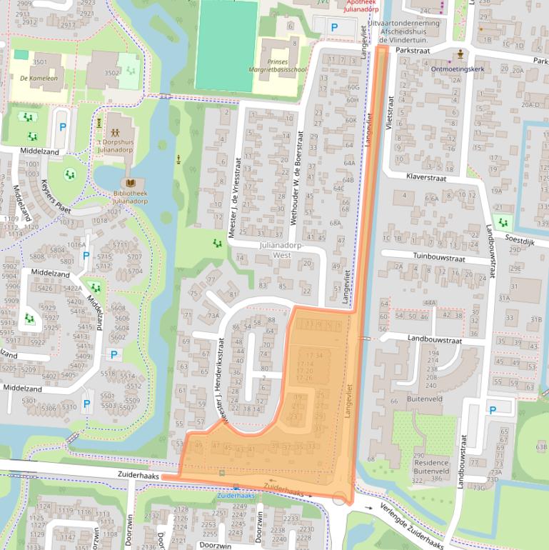 Kaart van postcodegebied 1788AX.