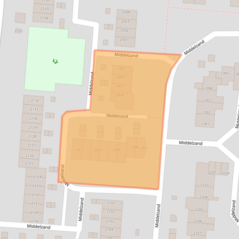 Kaart van postcodegebied 1788CG.