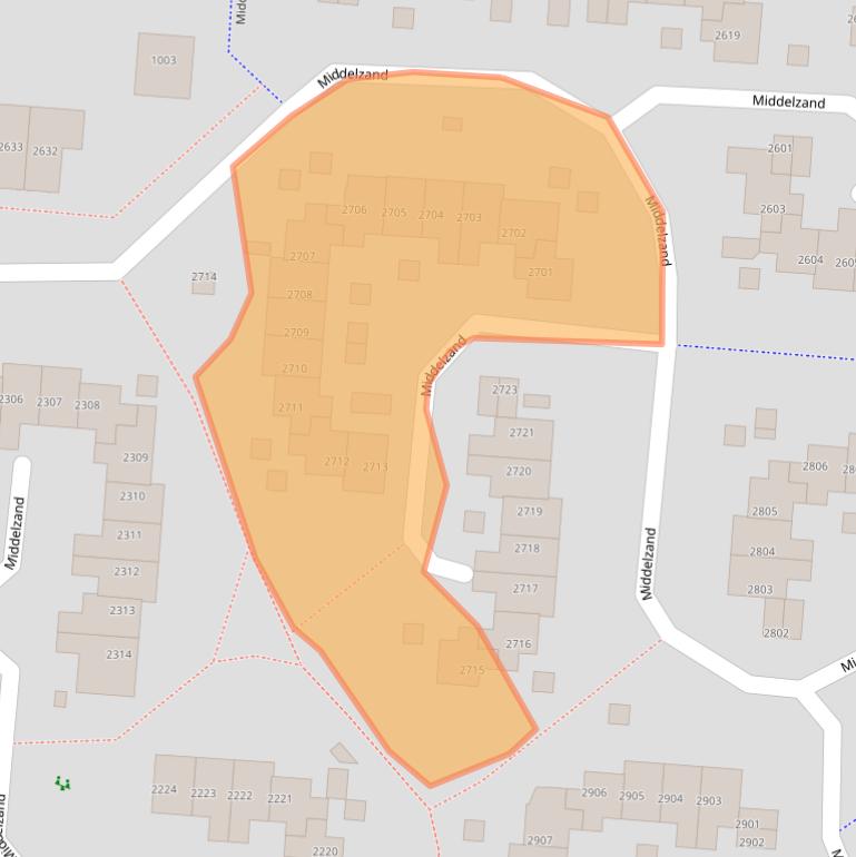 Kaart van postcodegebied 1788CM.