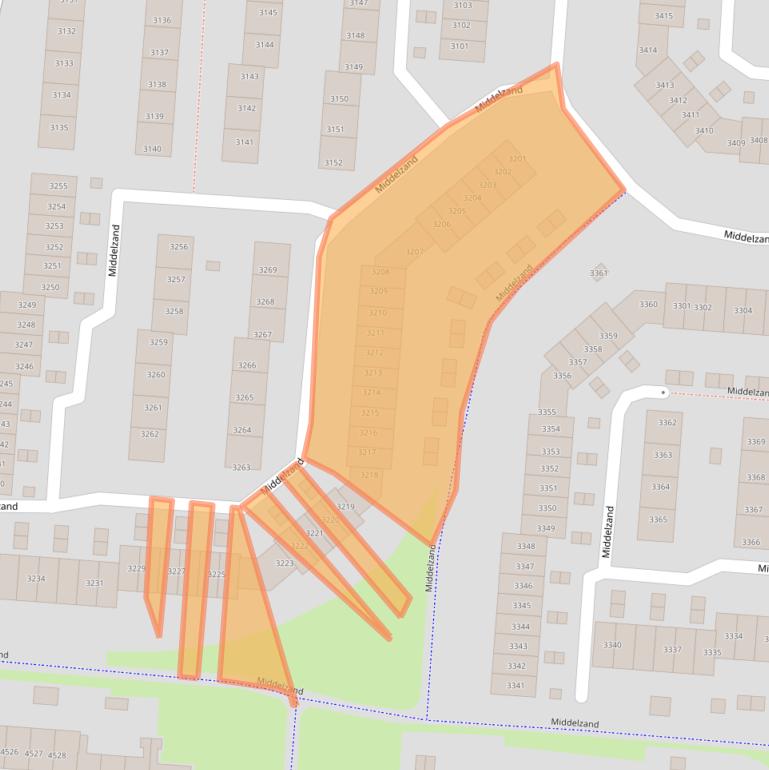 Kaart van postcodegebied 1788ED.