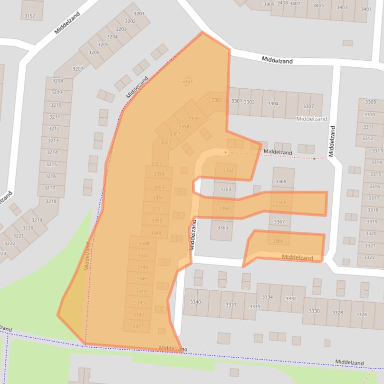 Kaart van postcodegebied 1788EL.