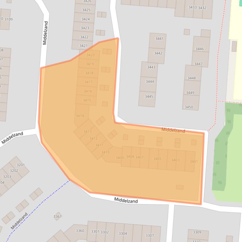 Kaart van postcodegebied 1788EN.
