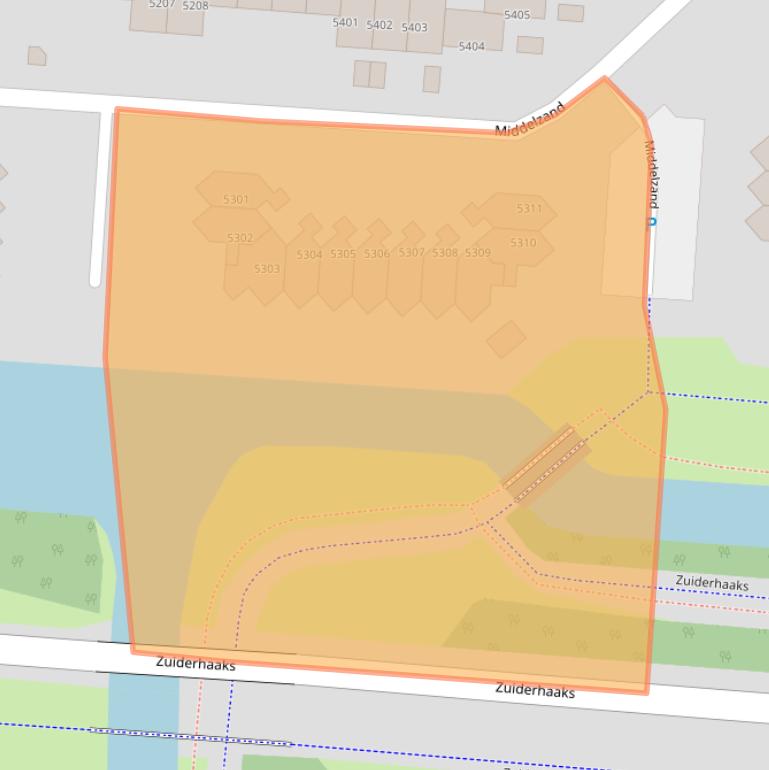 Kaart van postcodegebied 1788HC.