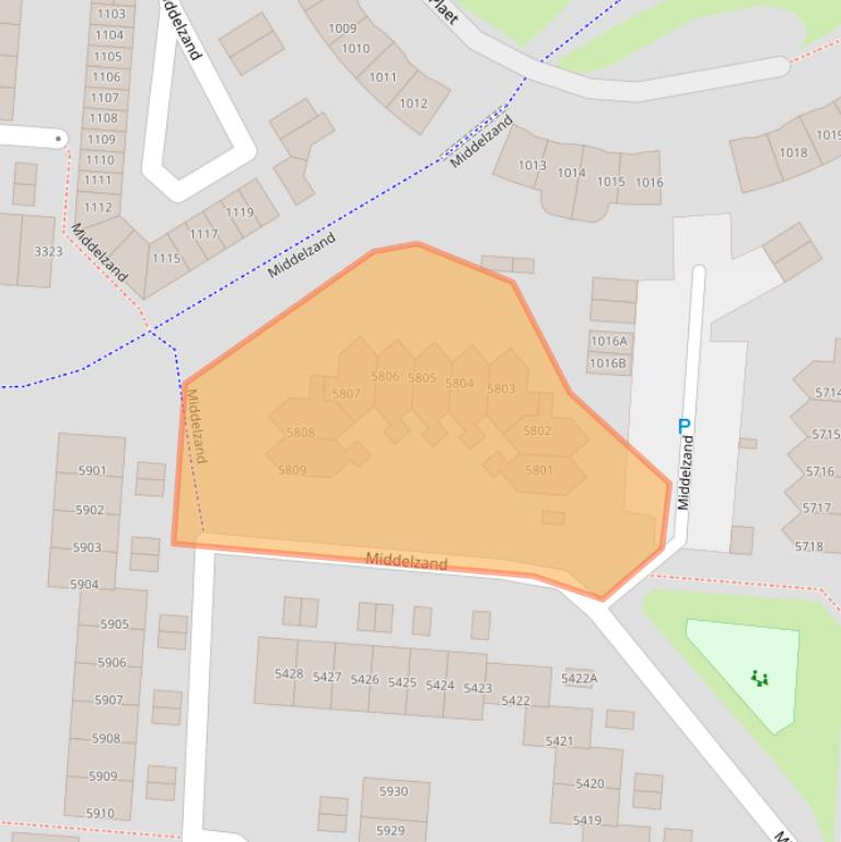 Kaart van postcodegebied 1788HK.