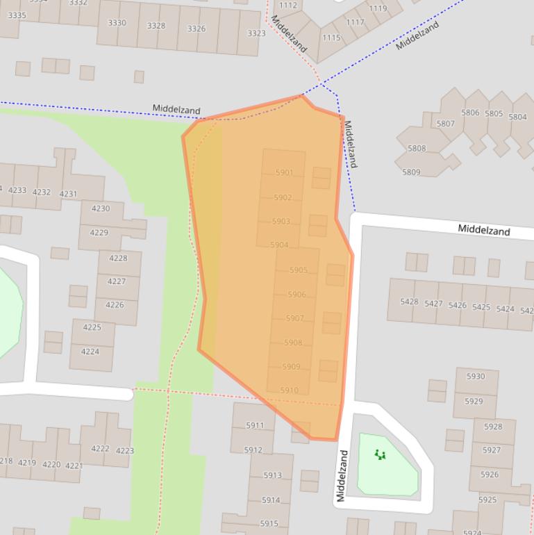 Kaart van postcodegebied 1788HL.