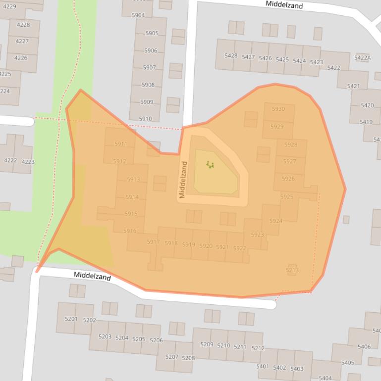 Kaart van postcodegebied 1788HM.