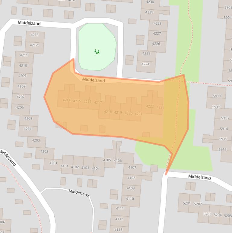 Kaart van postcodegebied 1788HR.