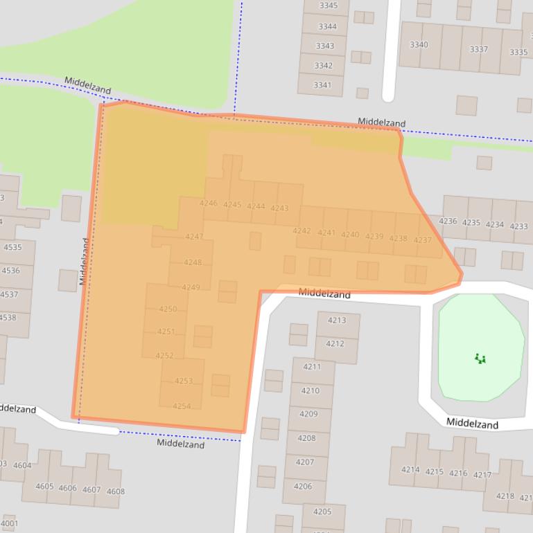 Kaart van postcodegebied 1788HT.