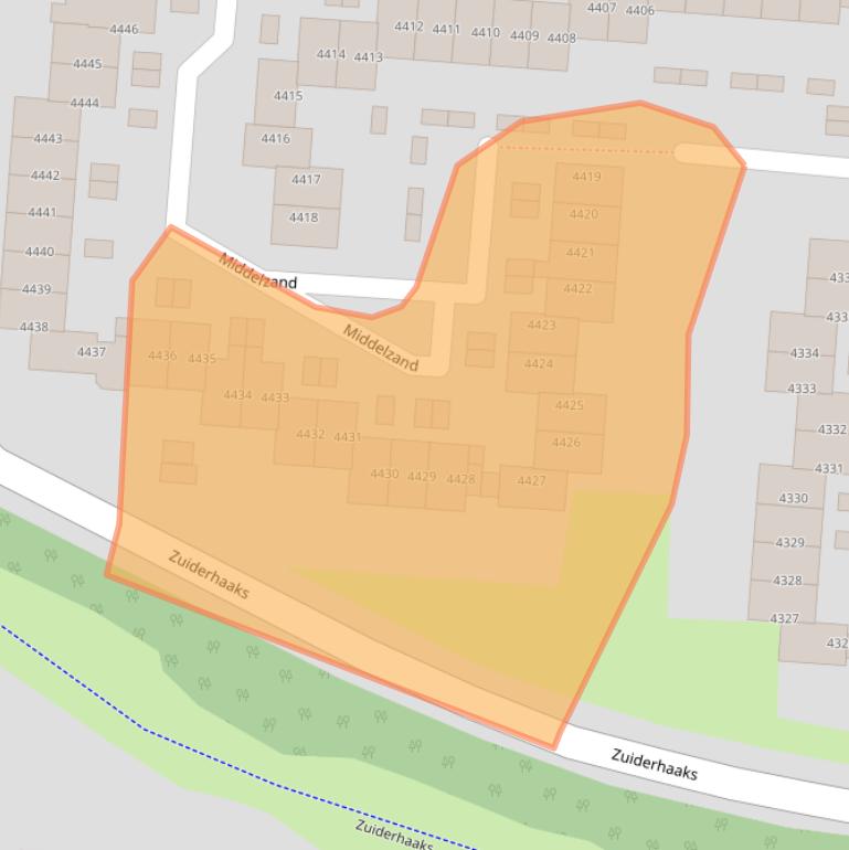 Kaart van postcodegebied 1788JE.