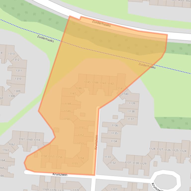 Kaart van postcodegebied 1788LC.