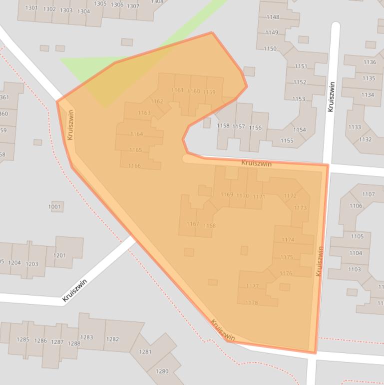 Kaart van postcodegebied 1788LD.
