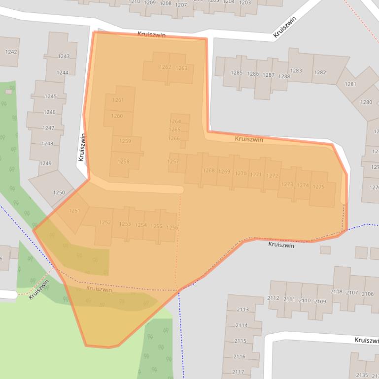 Kaart van postcodegebied 1788LH.