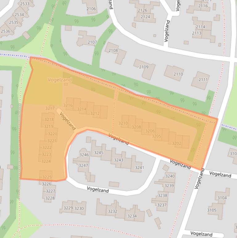 Kaart van postcodegebied 1788MB.