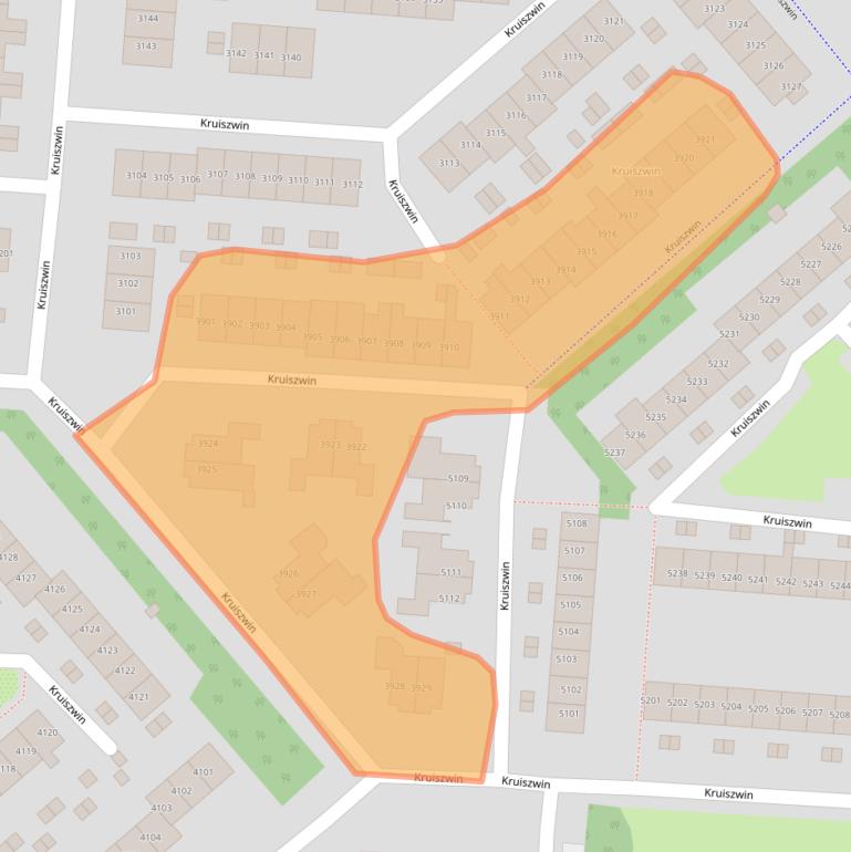 Kaart van postcodegebied 1788PA.