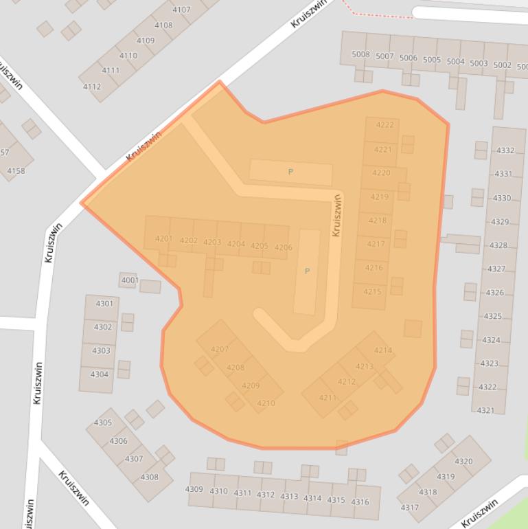 Kaart van postcodegebied 1788RA.