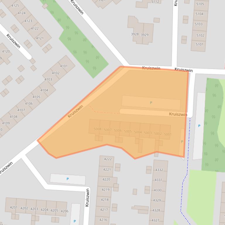 Kaart van postcodegebied 1788RC.