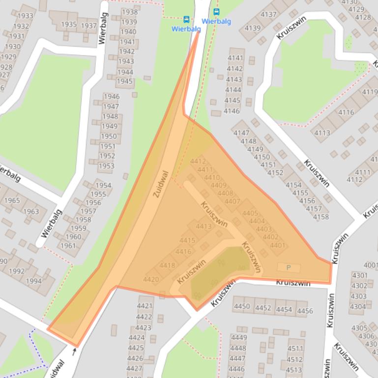 Kaart van postcodegebied 1788RL.