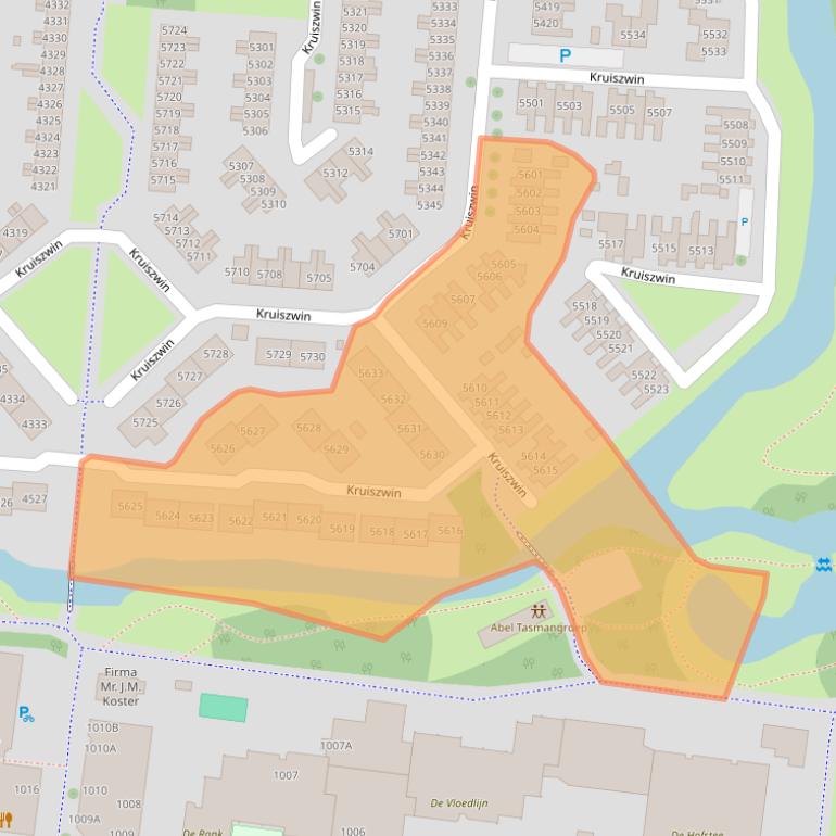 Kaart van postcodegebied 1788RZ.