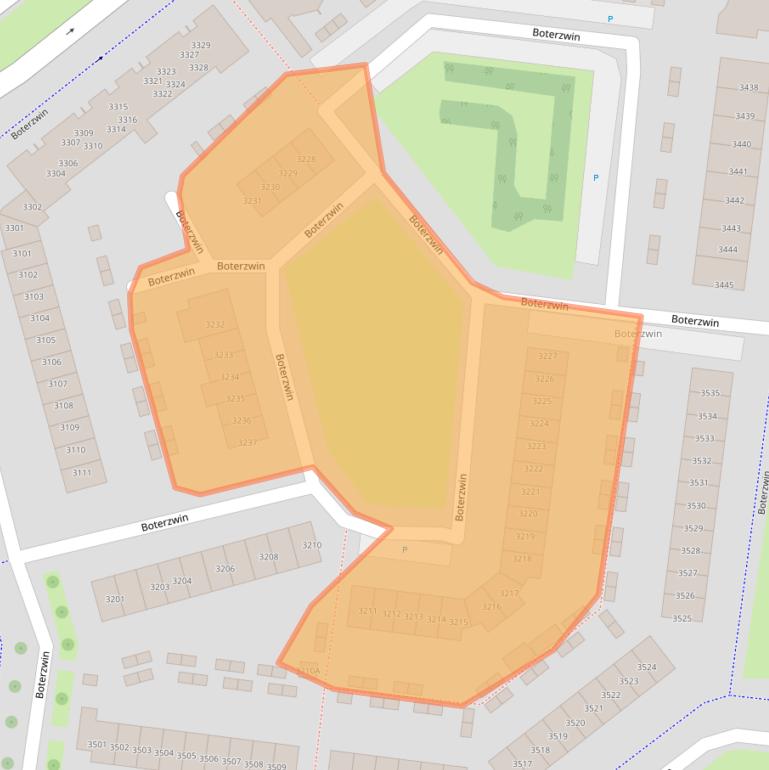 Kaart van postcodegebied 1788WE.