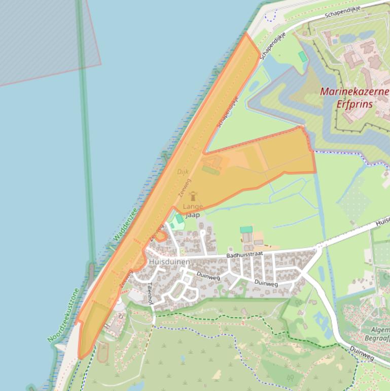 Kaart van postcodegebied 1789AC.