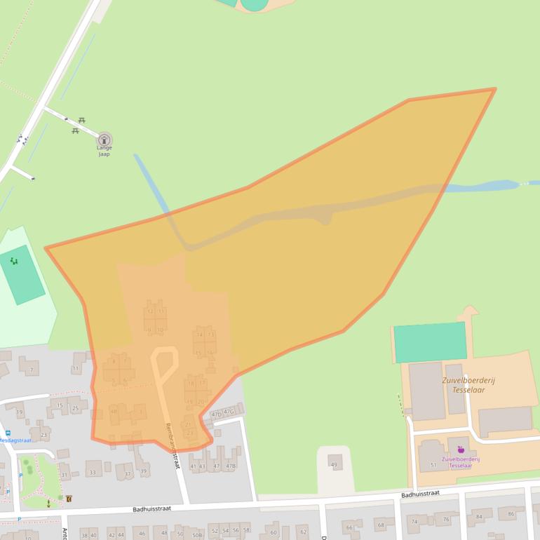 Kaart van postcodegebied 1789AG.