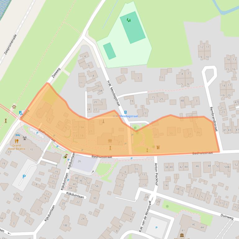 Kaart van postcodegebied 1789AH.