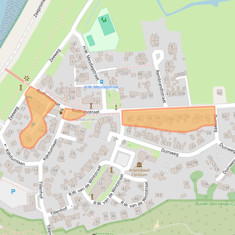 Kaart van postcodegebied 1789AK.