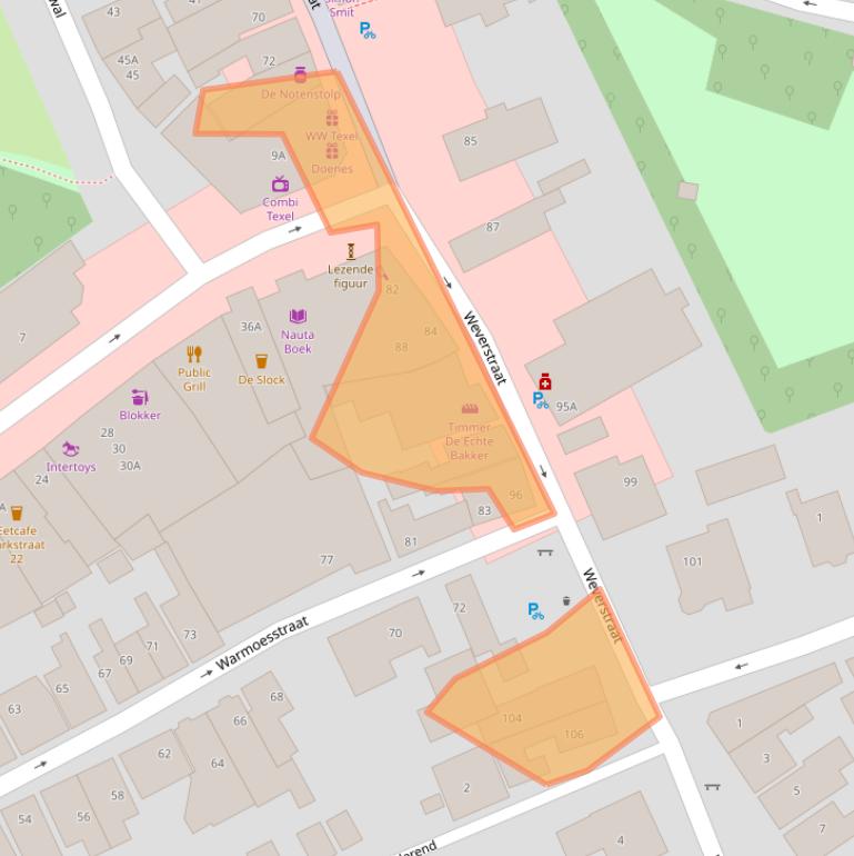 Kaart van postcodegebied 1791AG.