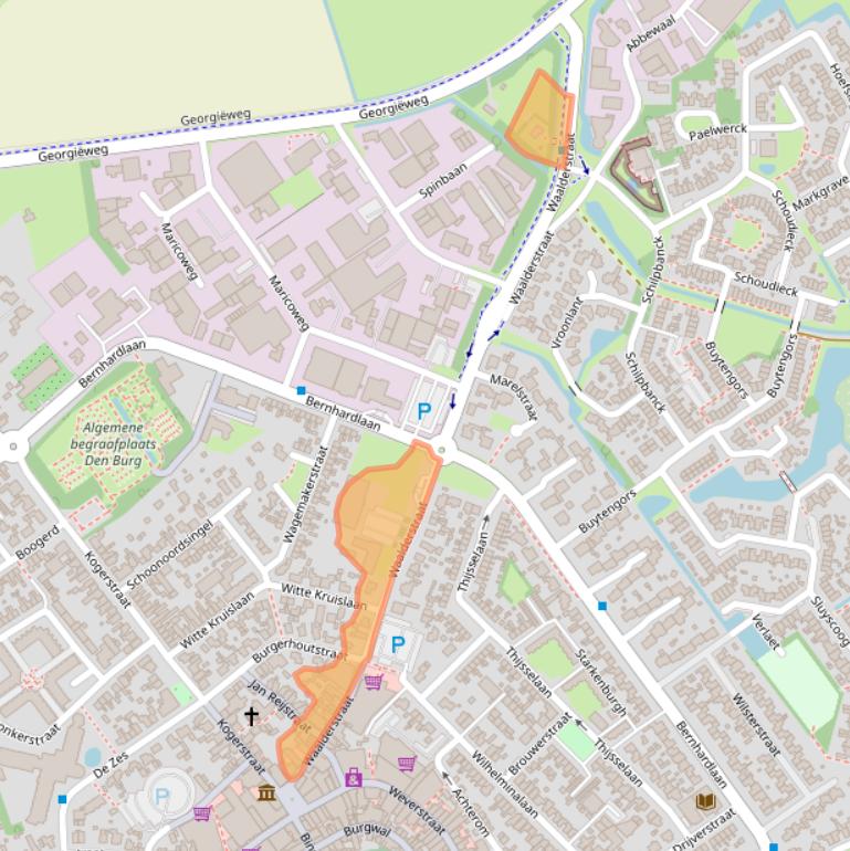 Kaart van postcodegebied 1791EB.