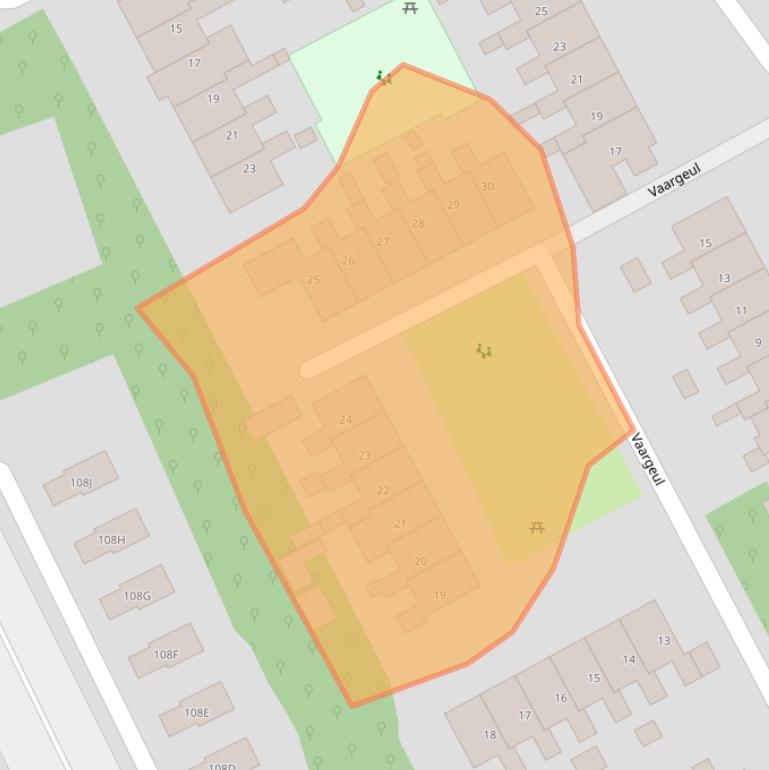 Kaart van postcodegebied 1791HB.