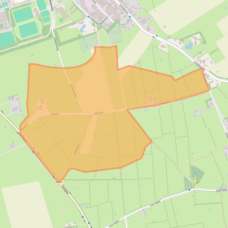 Kaart van postcodegebied 1791LC.