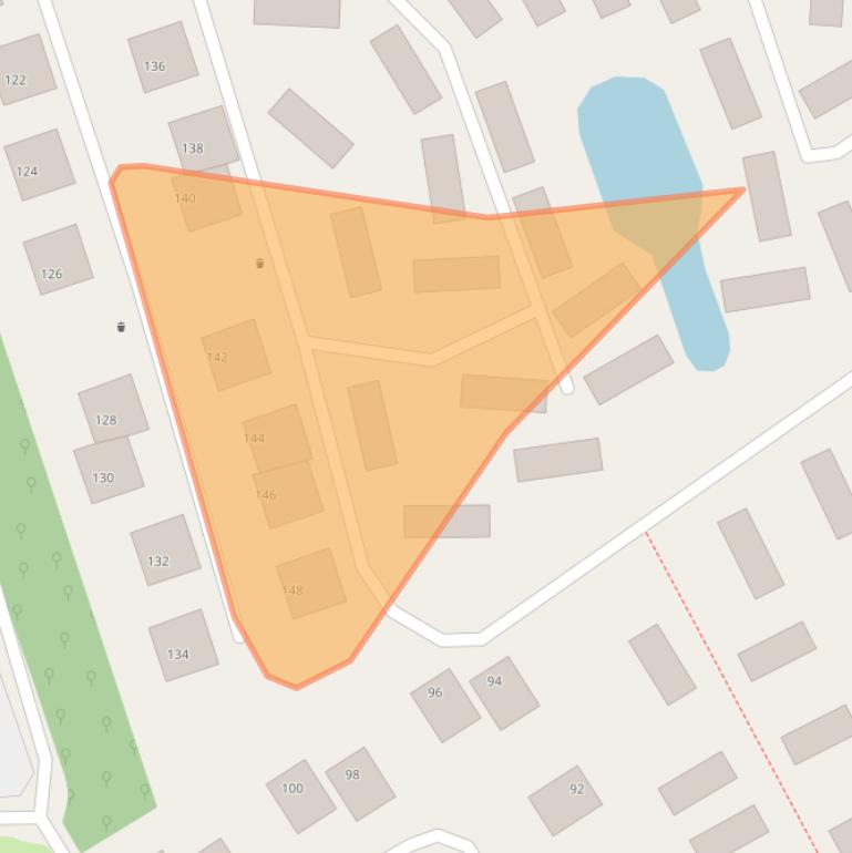 Kaart van postcodegebied 1791NL.