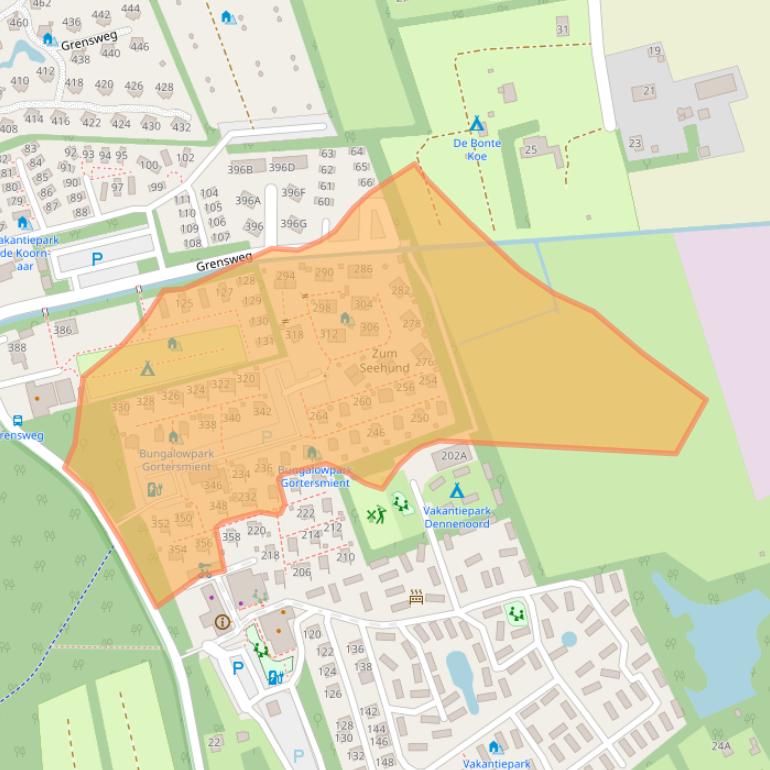 Kaart van postcodegebied 1791NN.