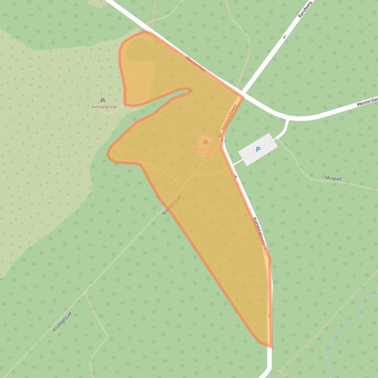 Kaart van postcodegebied 1791PB.