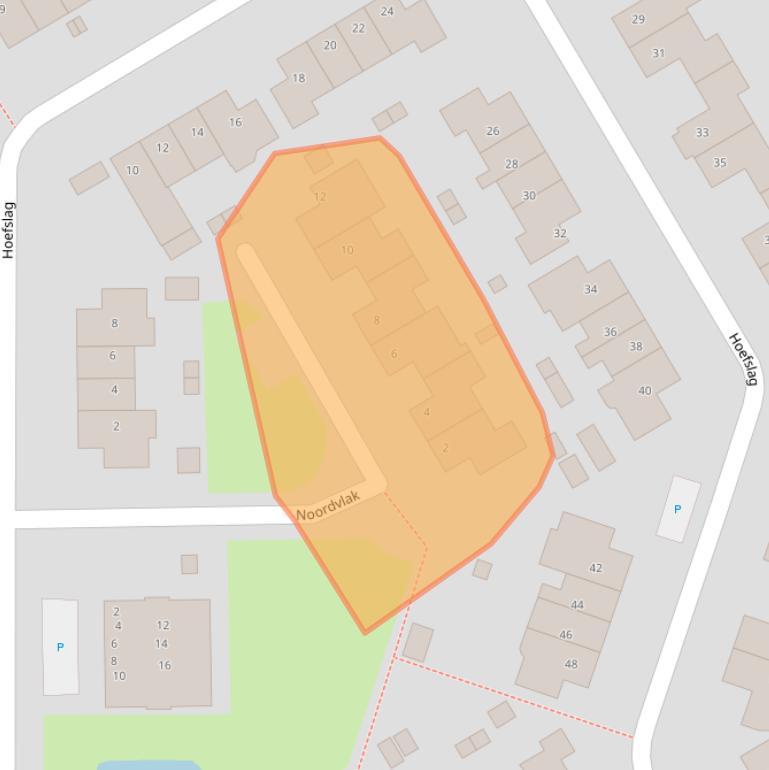 Kaart van postcodegebied 1791SG.