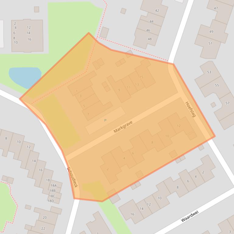 Kaart van postcodegebied 1791SN.