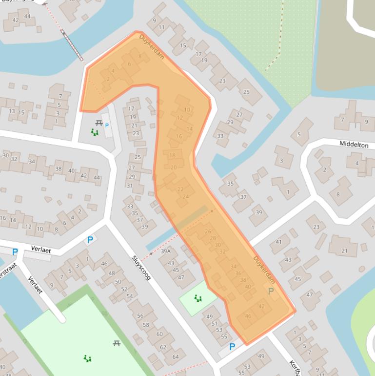 Kaart van postcodegebied 1791TB.