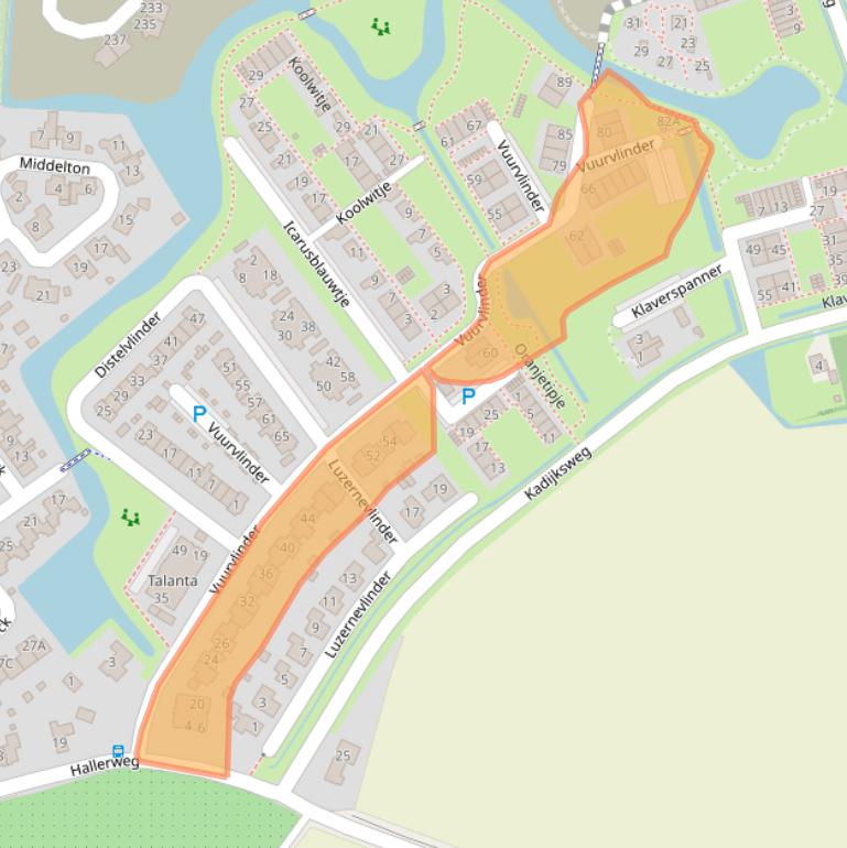 Kaart van postcodegebied 1791TM.