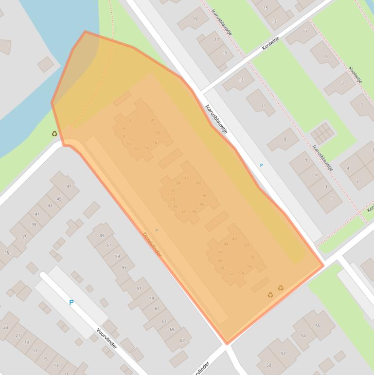 Kaart van postcodegebied 1791TP.