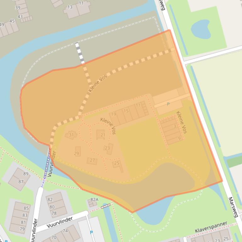 Kaart van postcodegebied 1791TT.