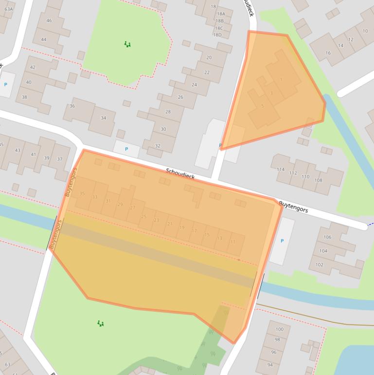 Kaart van postcodegebied 1791WD.