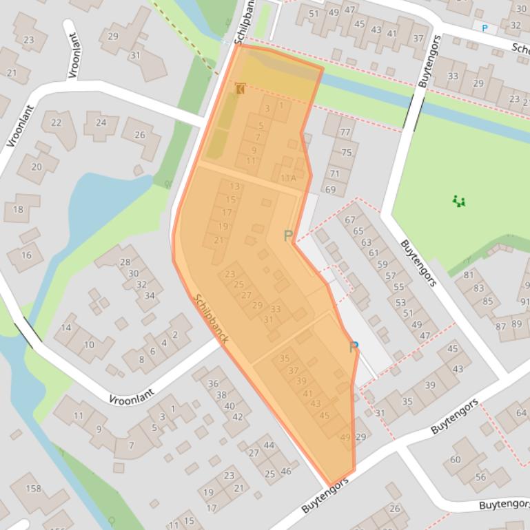 Kaart van postcodegebied 1791WH.