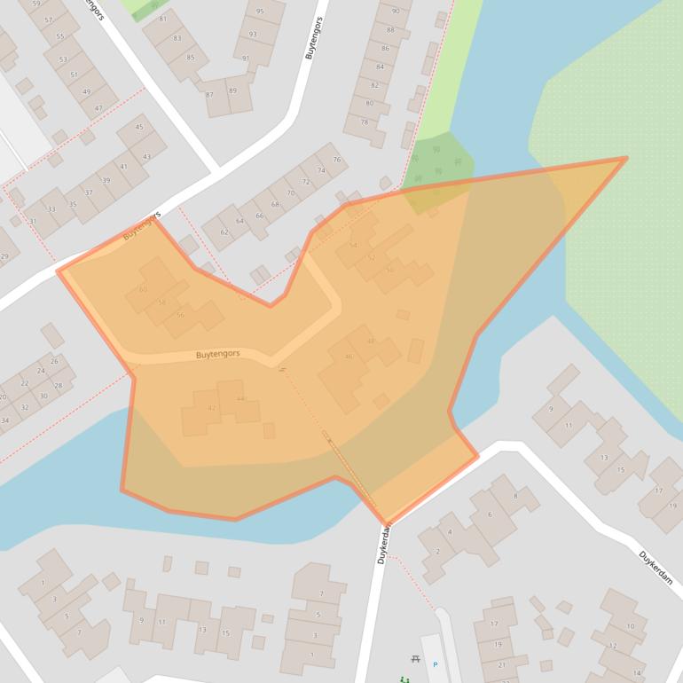 Kaart van postcodegebied 1791WR.