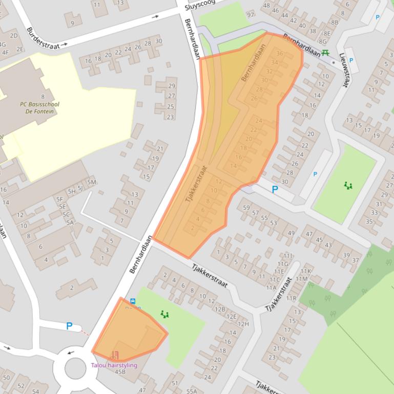 Kaart van postcodegebied 1791XE.