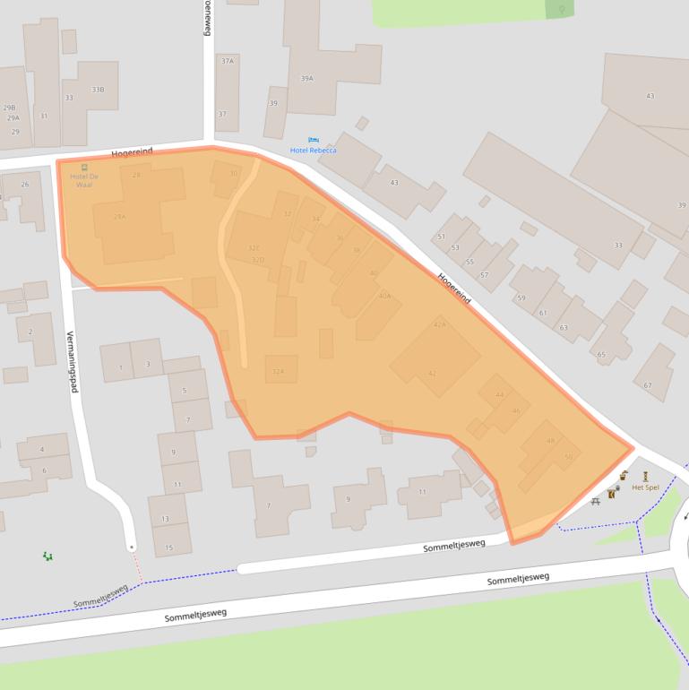 Kaart van postcodegebied 1793AH.