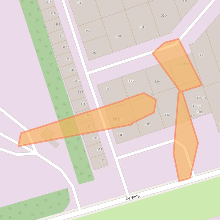 Kaart van postcodegebied 1793CV.