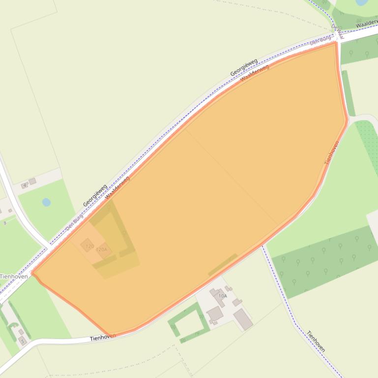 Kaart van postcodegebied 1793EB.