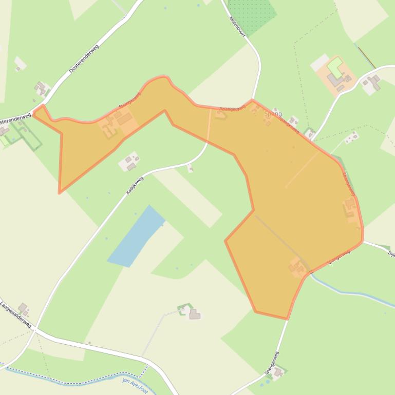 Kaart van postcodegebied 1793EH.