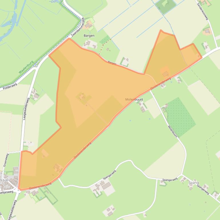 Kaart van postcodegebied 1793EK.